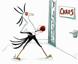 Welkom in de chaos vogel